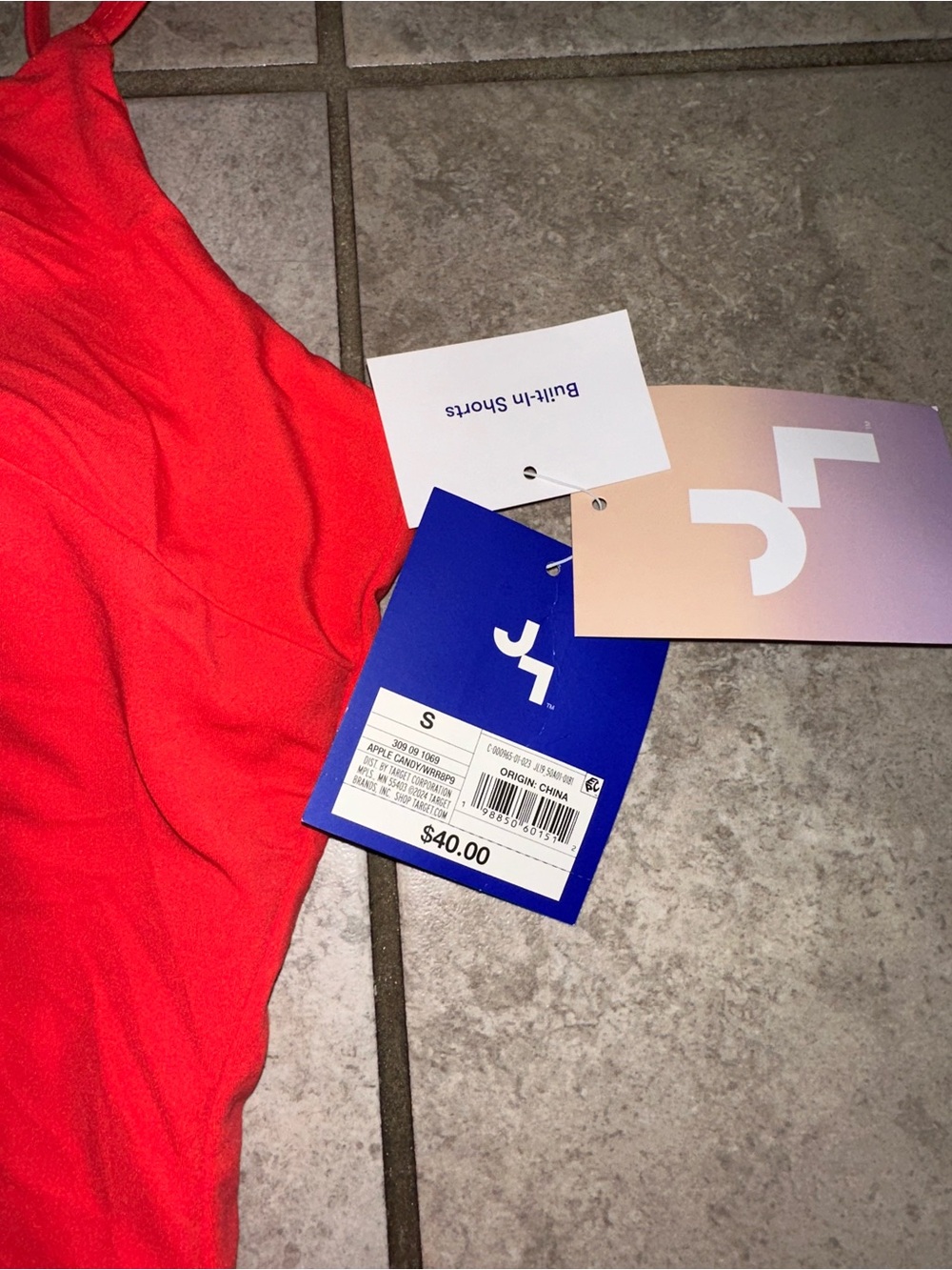 JoyLab Red Dress - Picture 2 of 3
